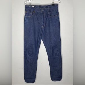 Levis 501 Premium Button Fly Dark Wash Jeans Size W29 L32